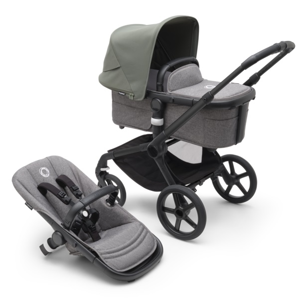 Коляска 2 в 1 Bugaboo Fox 5 шасси Black