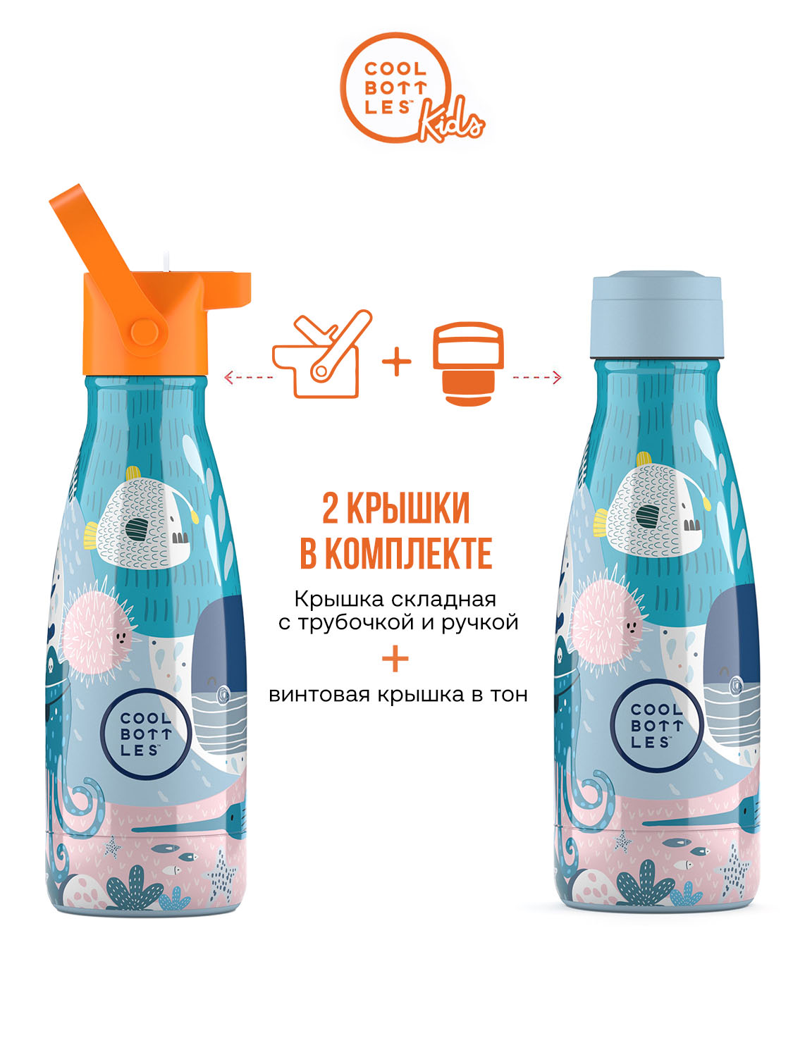 Термос–термобутылка Cool Bottles Kids 260мл