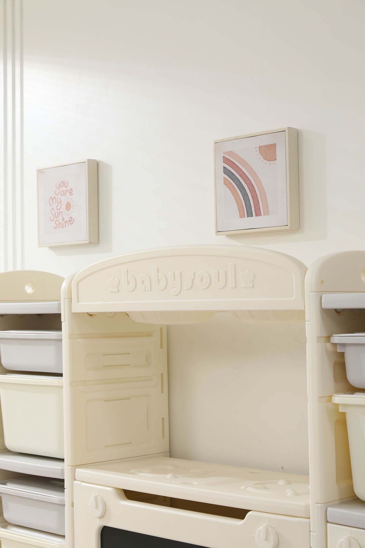 Кухня детская UNIX Kids Cook & Store 8 Grey PKTNC&S8GRY 48 элементов
