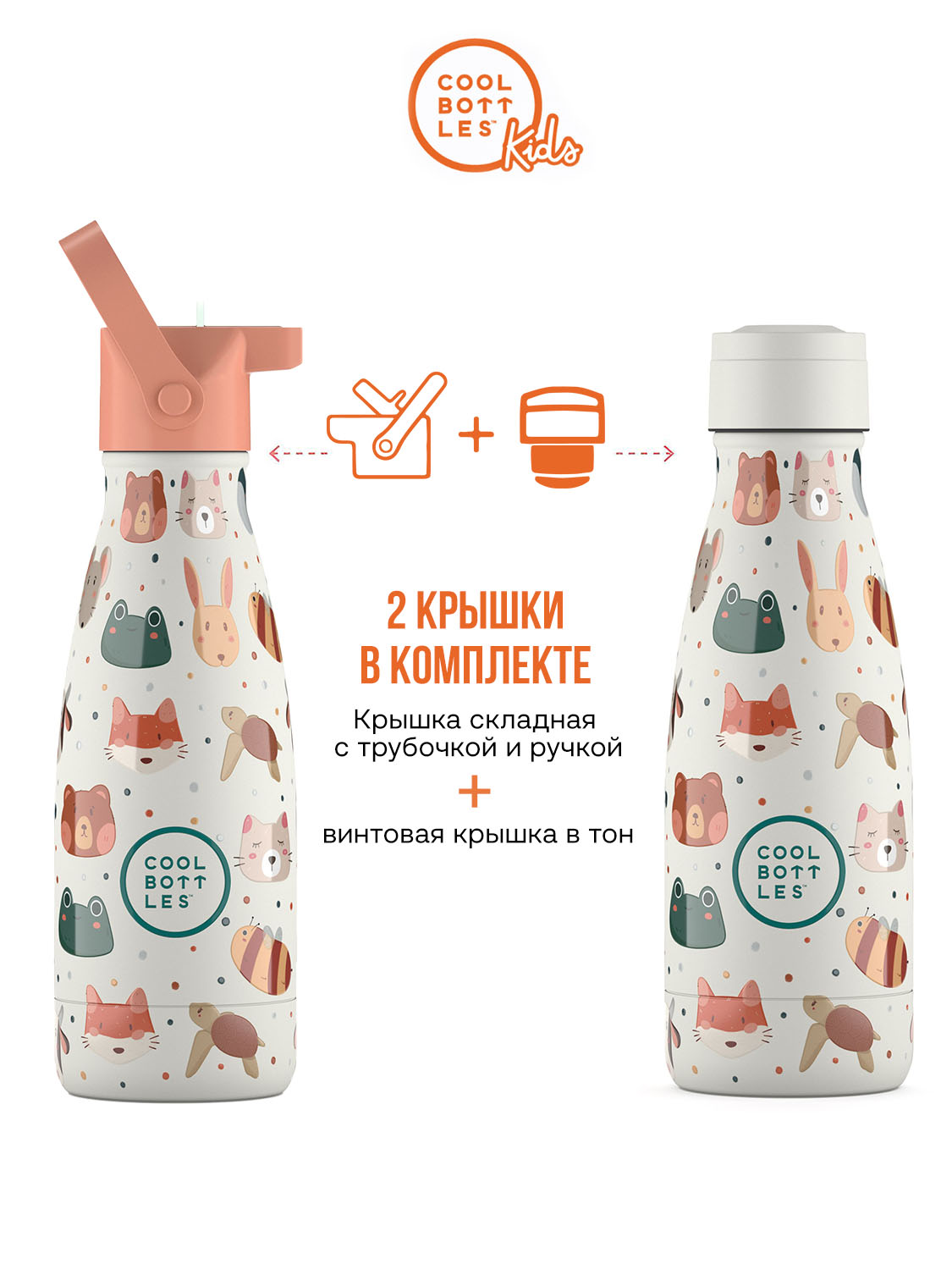 Термос–термобутылка Cool Bottles Kids 260мл