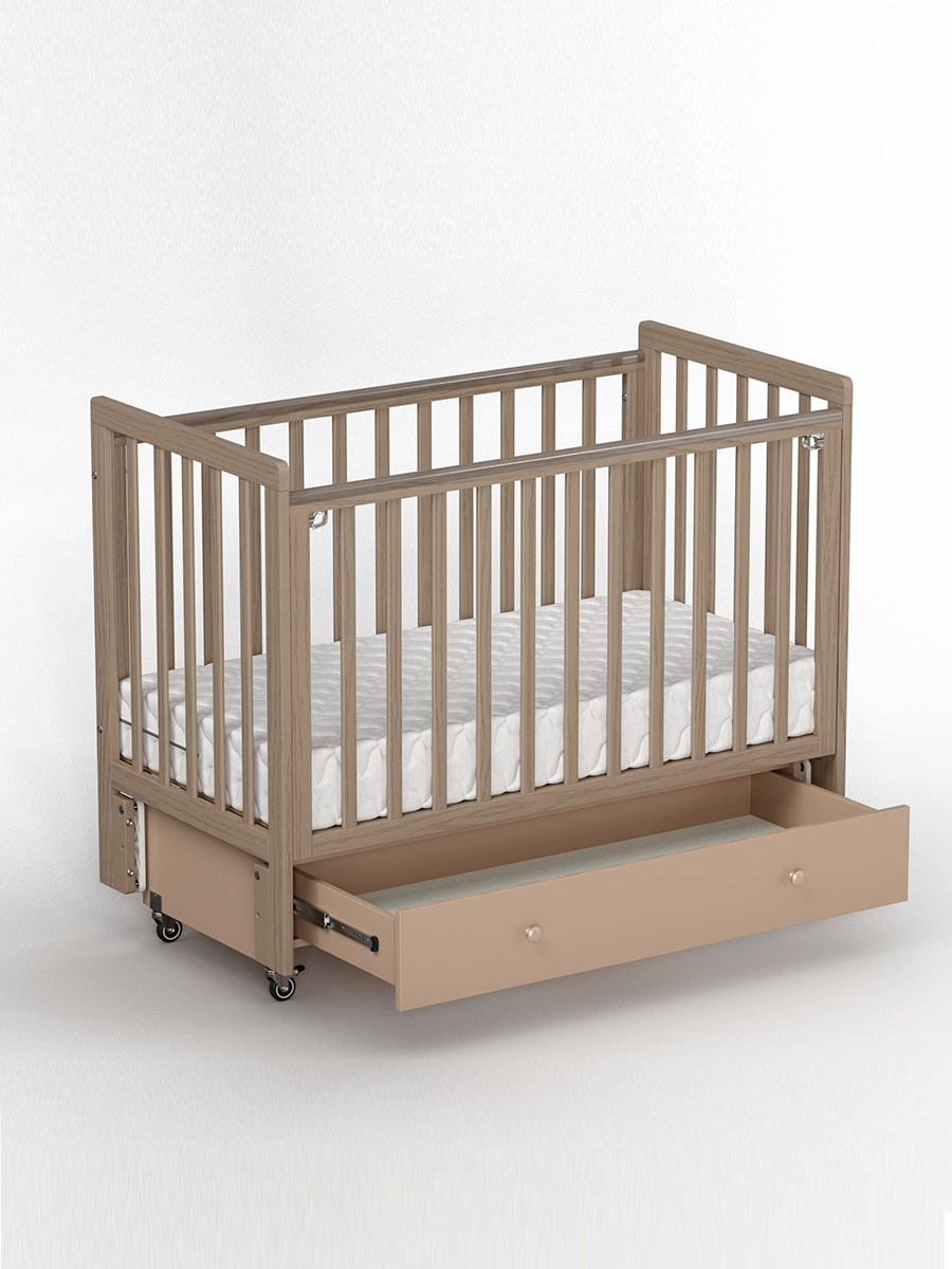 Кровать ANTEMI Classic Sleep Premium 120х60 с ящиком-маятником