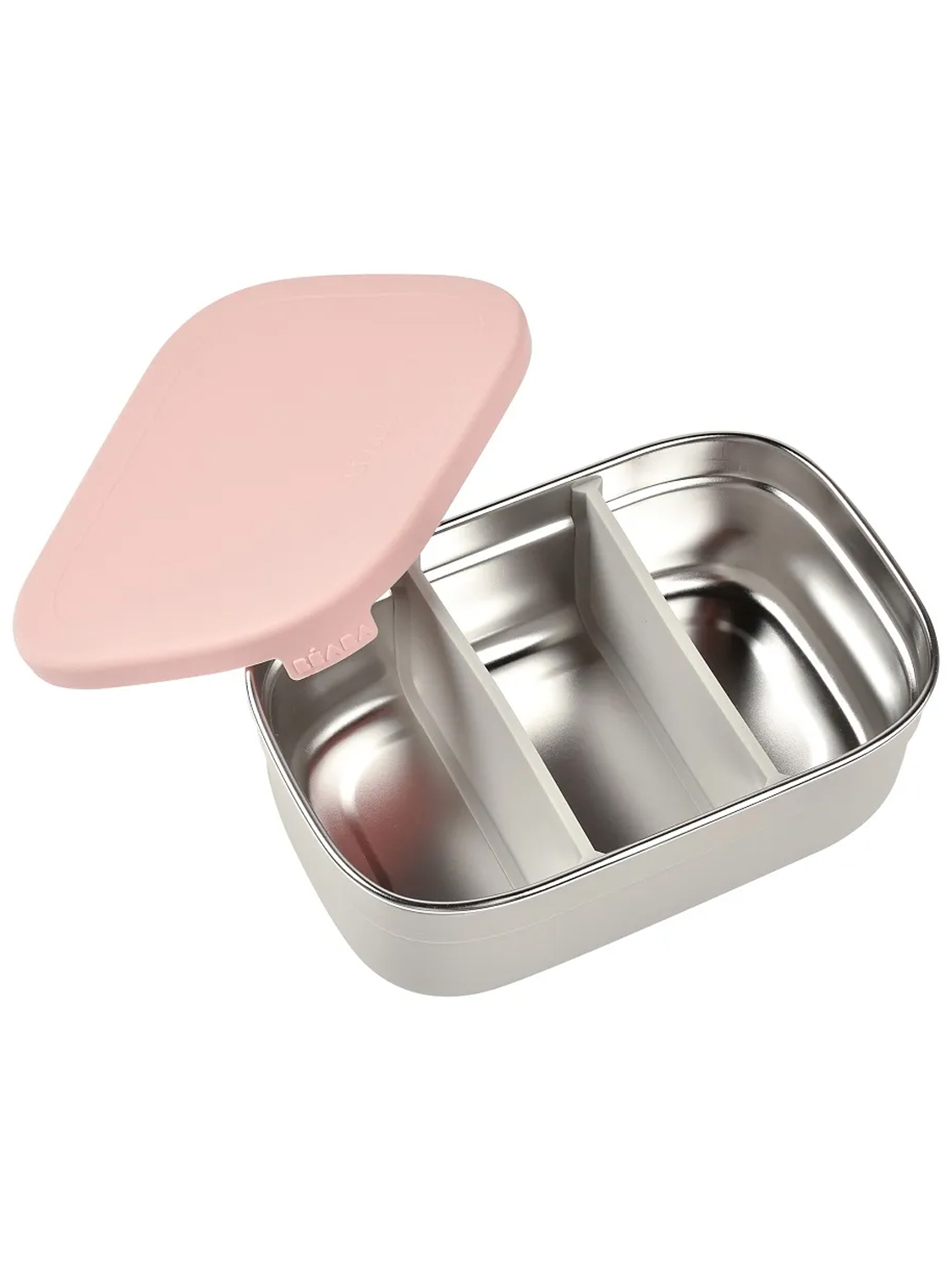 Контейнер Beaba для ланча BOITE REPAS INOX GRIS V/VERT S